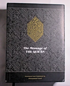 MESSAGE OF QUR'AN By Muhammad Asad - Giant Hardcover 1150+ Pages - Imagen 1 de 24
