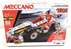 Meccano 21201 - 10 In 1 Racing Vehicles - NEW - Picture 1 of 3