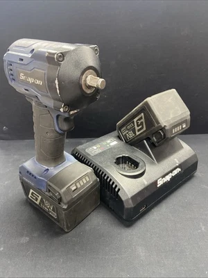 Snap-On Tools CT9038MB 18V Brushless 3/8" Drive Impact W/ 2 5Ah Batts & Charge - Image 1 of 3