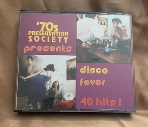 70’s Preservation Society Presents: Disco Fever 40 Hits! by V/Artis (2xCD, 1991) - Picture 1 of 5