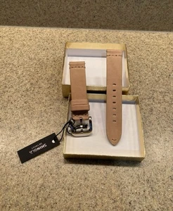 Shinola Detroit Leder Uhrenarmband Armband 18 mm natur - Bild 1 von 10