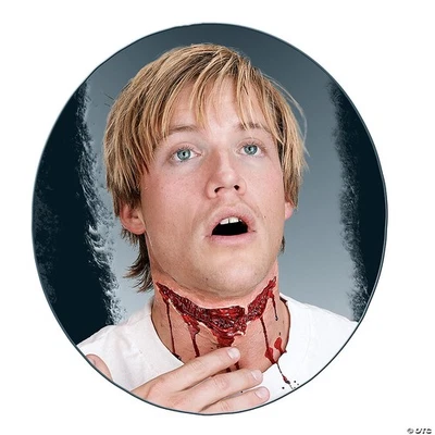 CORTADO GARGANTA CUELLO HERIDA LÁTEX APARATO PROTÉSICO DISFRAZ MAQUILLAJE PM8260 Foto 1 de 3