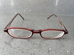 Modern GIFT PURPLE/BROWN 47-17-135 Plastic Full Rim Eyeglasses Frames ONLY - Picture 1 of 12
