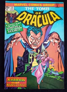 Tomb of Dracula #23 Cover is homage of Detective Comics #31, Horror  1974 VF - Picture 1 of 5