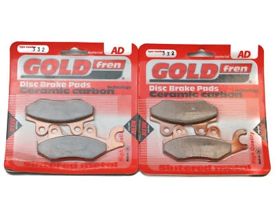 Pastillas de freno delanteras y traseras para Kawasaki Ninja 250 SL KRT Edition sin ABS 2015 Foto 1 de 2