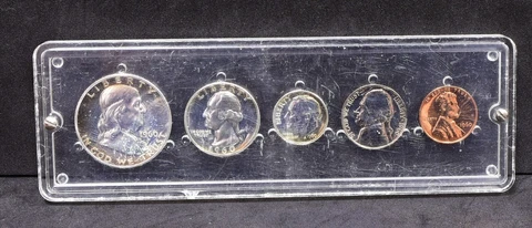1960 U.S. Proof Set in Plastic Case (#240) Cover