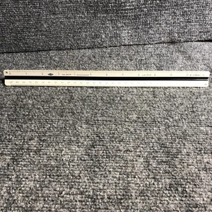 Alvin 241P Engineer Trianglular Ruler 3 Sided W. Germany Vintage VGUC - Picture 1 of 7