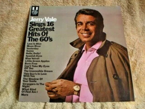 A1 ONE LP RECORD 33 1/3 RPM JERRY VALE HITS 60,s - Picture 1 of 3