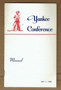 MANUAL DE FÚTBOL YANKEE CONFERENCE 1968 - Imagen 1 de 2