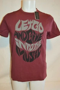 JOHN VARVATOS * Star USA Man's LET GO AND GIVE INTO T-shirt NEW Size Small - Picture 1 of 5