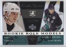 2002-03 Upper Deck Rookie Update /999 Paul Kariya #110 HOF