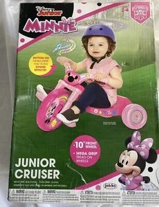 Disney Minnie Mouse Junior Bike Fly Wheel Cruiser Tricycle Sound Kids Toddler  - Picture 1 of 1