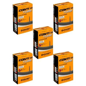 5x Continental Cross 28 Bike Inner Tubes 700 x 32 - 47mm Presta Valve 42mm - Picture 1 of 8
