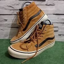 Vans SK8 High Tops Off The Wall Suede mustard Size 6 UK