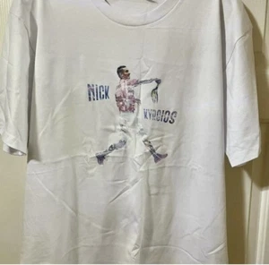 NEW NK NICK KYRGIOS WIMBLEDON TENNIS LIMITED EDITION T-SHIRT L Large - Picture 1 of 3