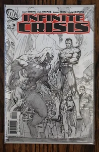 INFINITE CRISIS #3 - VARIANTE DE BOCETO JIM LEE - DC - EN MUY BUEN ESTADO/NM - 1ER JAMIE REYES - Imagen 1 de 1