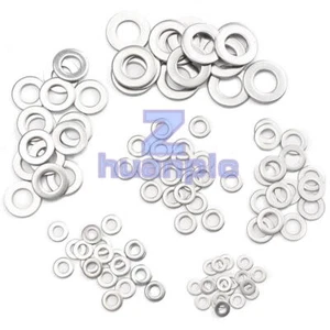 Neu Flachwaschmaschine A2 Edelstahl Einfachwaschmaschine Standard Metrisch Flachwaschmaschine Größe - Bild 1 von 1
