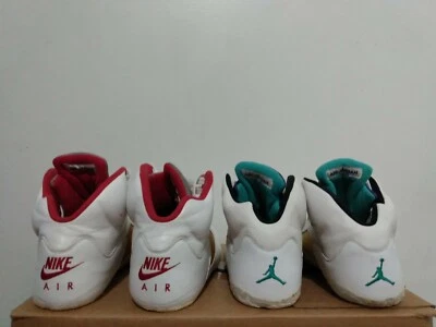 Talla 13 - LOTE SUPERIOR Air Jordan 5 Retro Rojo Fuego '99 Uva '06 y Rojo Fuego '08 Foto 1 de 4