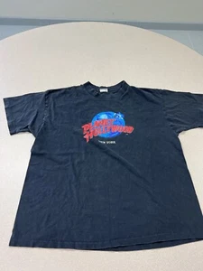 Vintage 90’s Planet Hollywood New York Men's Graphic Tee Xl Black 109 - Picture 1 of 10