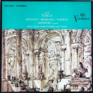 PUCCINI "TOSCA" (MILANOV) [2 LP BOX SET] PREMIUM QUALITY USED LP (NM/EX) - Picture 1 of 1