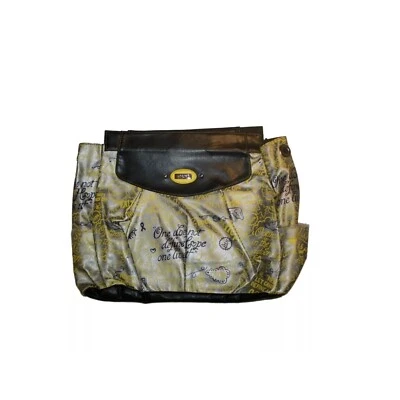 New Miche Prima Shells Large Zoe Yellow Black Hope Cancer Survivors Graffiti - Imagem 1 de 2