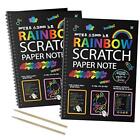 Scratch Art Books for Kids Rainbow Scratch Paper for Best Gifts 