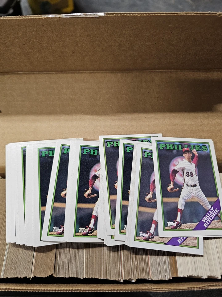 55 total 1988 Topps #494 Wally Ritchie - NM - Image 1 of 1