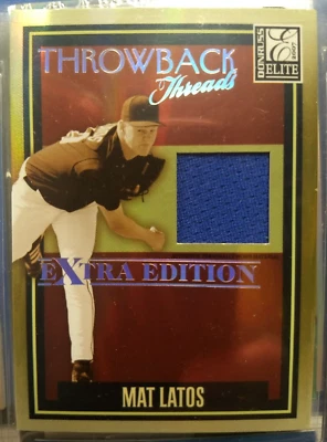 Donruss Elite Throwback Threads Mat Latos 2007 #'d a 500 Foto 1 de 2