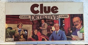 Vintage 1986 Clue The Classic Detective Brettspiel Parker Brothers 100% vollständig - Bild 1 von 5
