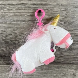 Despicable Me Unicorn Plush Keyrings Back Pack Clips Coin Purse New Papoy NWT - Picture 1 of 6