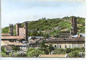 CP 09 Ariège - Pamiers - Les Trois Clochers colorisés - Bild 1 von 2