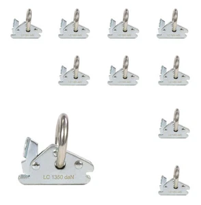 10 x okucie końcowe 1350 daN szczelina kombi szyna kotwiąca pierścień długi otwór szyna mocująca - Zdjęcie 1 z 4