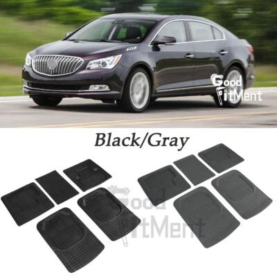 For Buick LaCrosse 5PCS XPE Rubber Car Floor Mats Front & Rear Liner Waterproof Foto 1 de 4