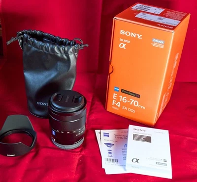 Sony Zeiss SEL1670Z 16-70mm F4 ZA OSS, E-Mount, APS_C Zoom-Objektiv in OVP - Bild 1 von 4