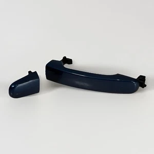 GM 19212052 Door Handle + Cap Passenger Door Dark Sapphire Blue Metallic OEM - Picture 1 of 6