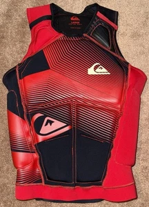 Quiksilver Men Highline Pro Impact Wetsuit Jacket Vest Surf Wakeboard Large - Picture 1 of 5