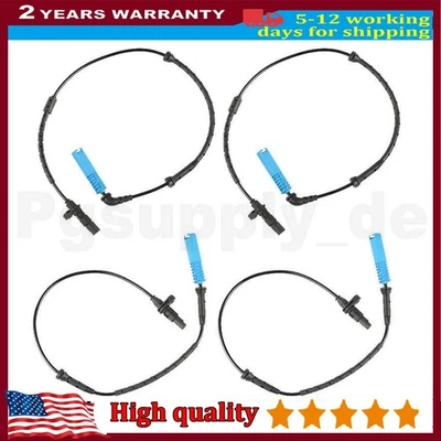 Sensor de velocidad de rueda ABS de 2 piezas para BMW X5 delantero izquierdo/derecho E53 2000 2001 2002 2003 Foto 1 de 4