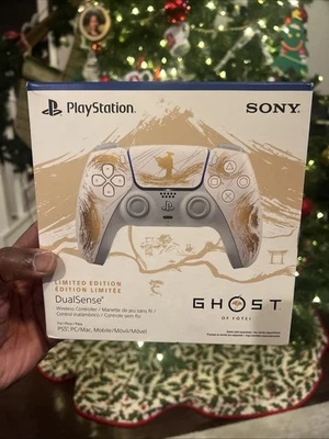 Ghost Of Yotei (Gold) Limited Edition Dualsense Controller (New Factory Sealed)