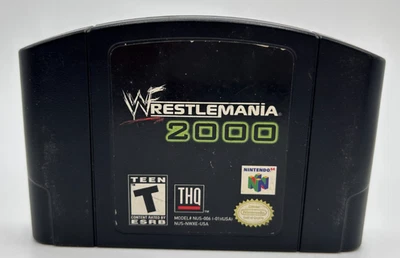 Videojuego Oficial Nintendo 64 N64 WWE WrestleMania 2000 NUS-NWXE-USA Foto 1 de 2