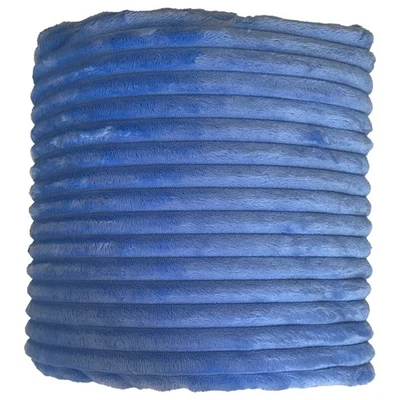 Manta de microfelpa acanalada azul de gran tamaño The Big One - 5 pies x 6 pies Foto 1 de 2