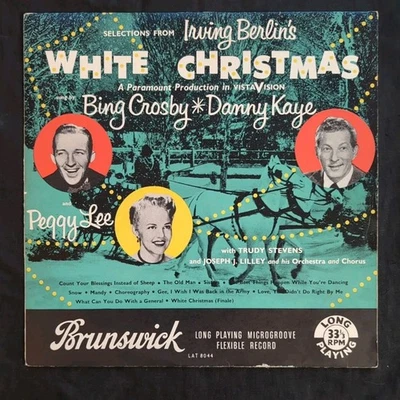 White Christmas OST Bing Crosby Danny Kaye Irving Berlin UK 1st Press VG/VG P830 - Image 1 of 4