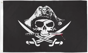 3x5 ft feet Pirate Flag Dead Mans Chest Indoor Outdoor Skull & Swords - Picture 1 of 5