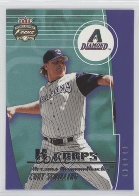 Camiseta Fleer Focus 2002 edición K Corps Curt Schilling #6KC Foto 1 de 2