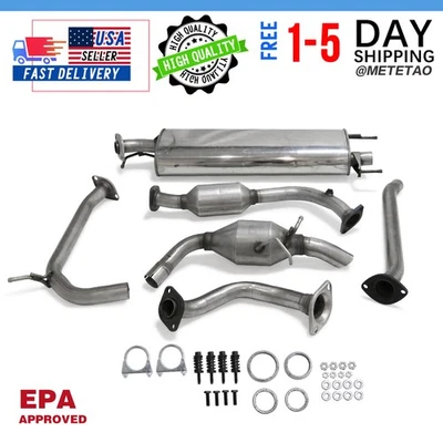 For 2013 2014 -2018 Toyota RAV4 2.5L Res, Muffler, Front Pipe & Cat Converter - Image 1 of 4