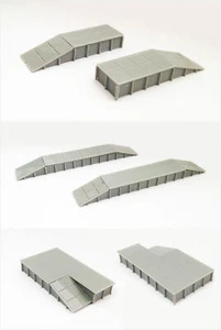 N Ratio 1:160 Cement Freight Platform 2Pcs 3D Printed Models - Picture 1 of 7