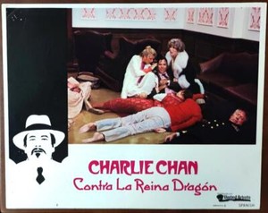Pfeiffer Grant Charlie Chan & the Curse of the Dragon Queen org Lobby Card 6107