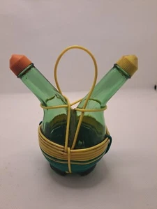 Agitatori doppio vetro verde Chianti sale e pepe - Foto 1 di 5