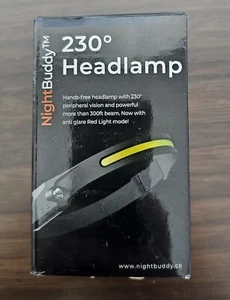 NightBuddy Das Original LED Stirnlampe Wiederaufladbare Taschenlampe für Erwachsene Camping - Bild 1 von 4