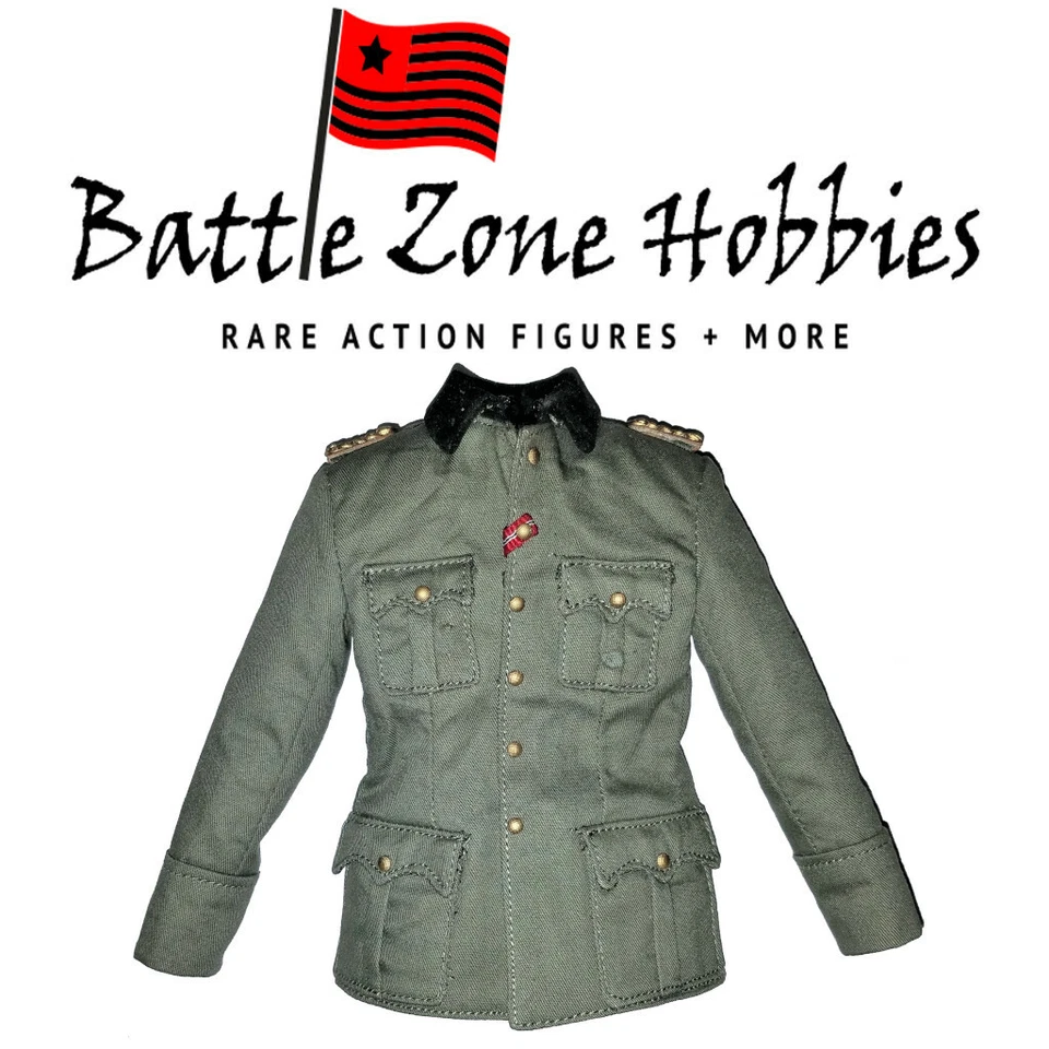 DID ESCALA 1/6 SEGUNDA GUERRA MUNDIAL TÚNICA ALEMANA CON HOMBRERAS DRUD COMMS SET 2 D80123 Foto 1 de 1