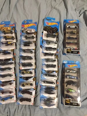 BATMAN BATMOBILE Lote Serie Animada Liga de la Justicia Arkham Knight Batplane RARO Foto 1 de 4